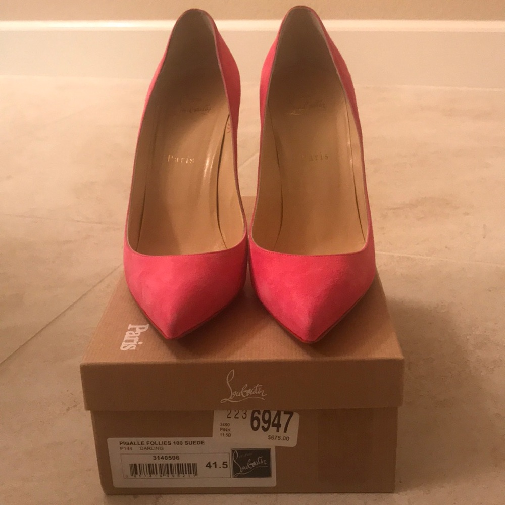 Christian Louboutin Pigalle Follies 100 Suede